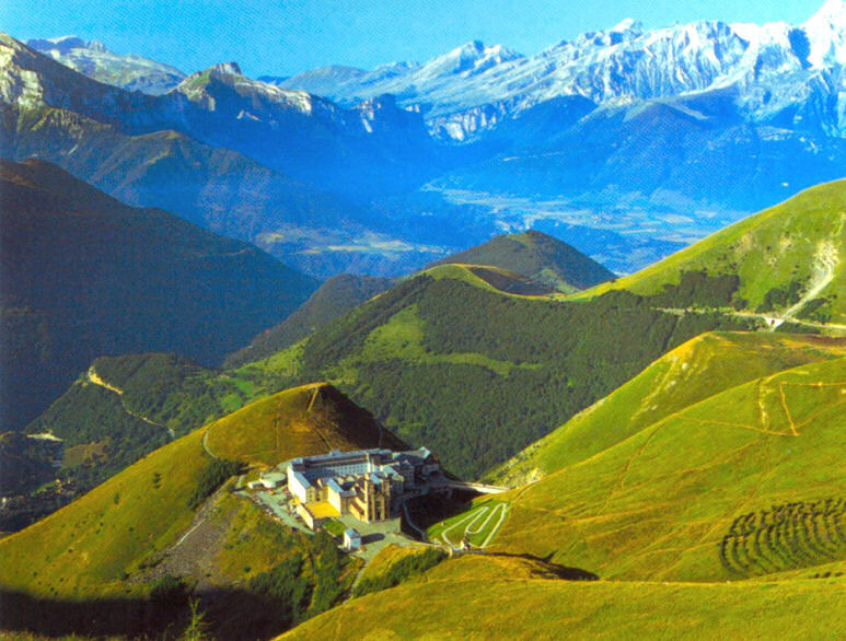 Sentir com a Igreja Como chegar até o Santuário de La Salette (local