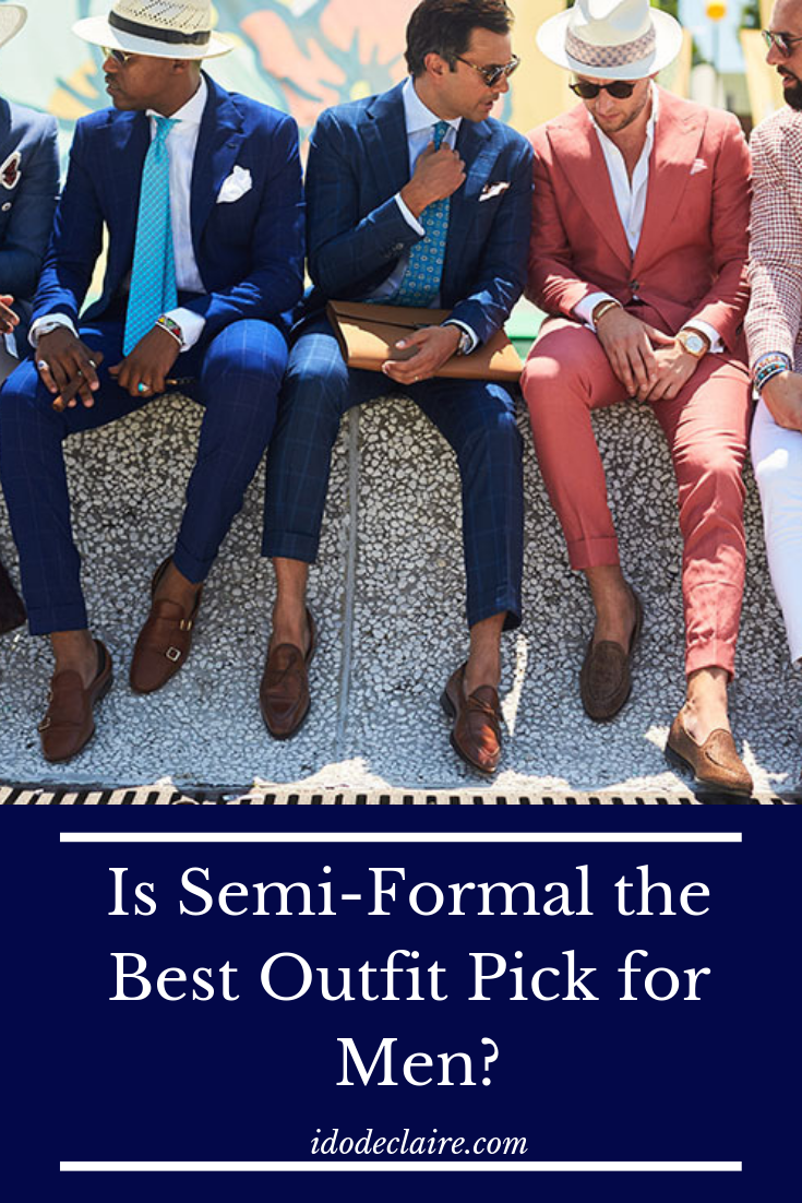 best semi formal attire for men