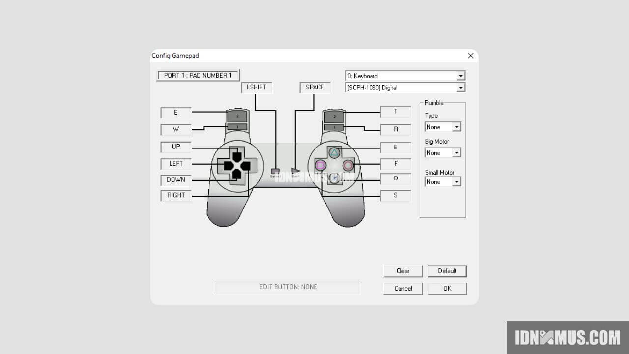 Cara Setting Gamepads ePSXe di PC