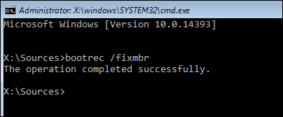 كيفية إصلاح مشكل البوت Boot أو عدم إقلاع الويندوز و ظهور رسالة خطأ