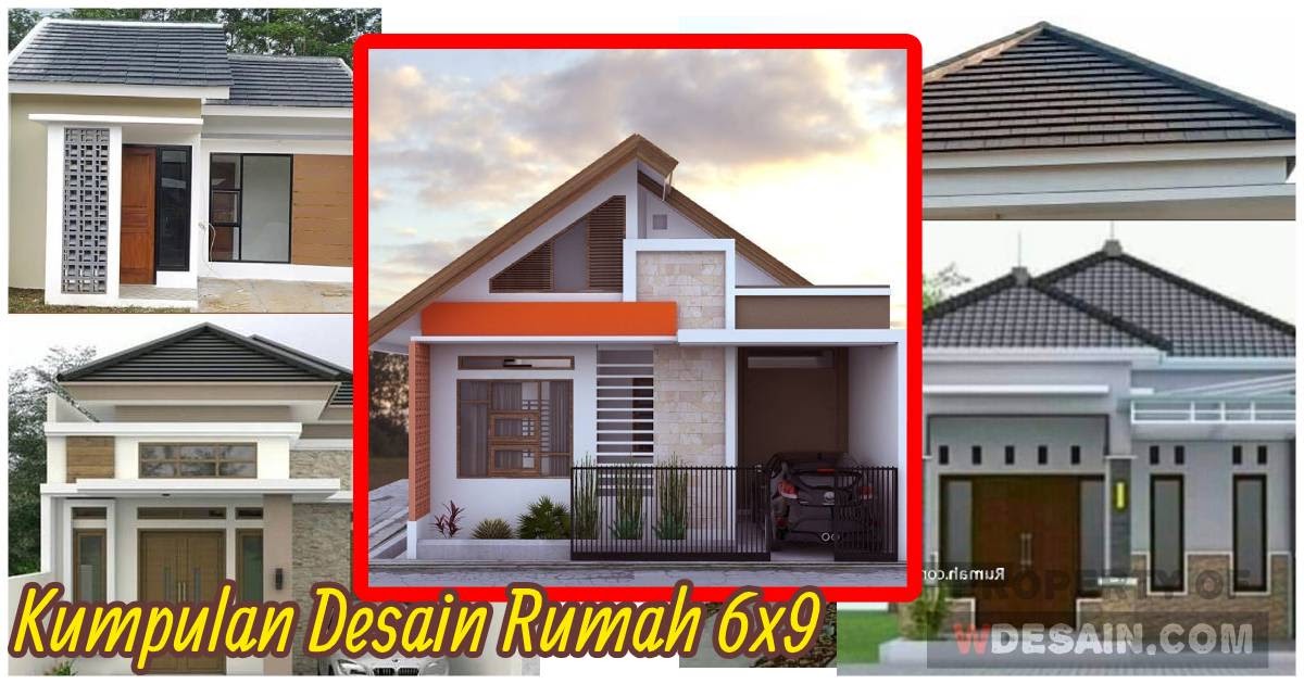 Gambar Rumah Sederhana Ukuran 6x9 di Kampung RANCANGAN BIAYA RUMAH (RAB)