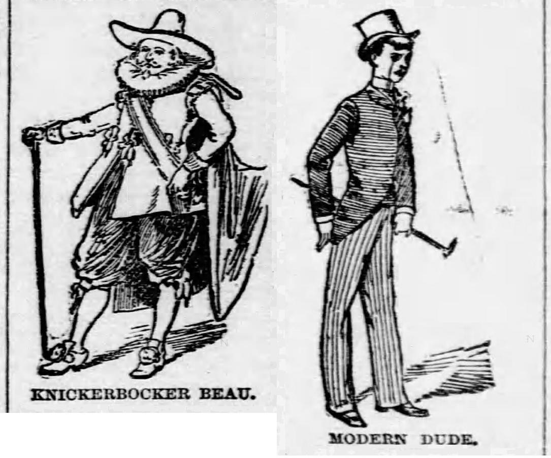 Early Sports and Pop Culture History Blog Knickerbocker Dudes a Window into the History and