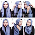 Tutorial Jilbab Segi Empat Pendek