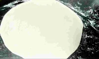Circular rolled dough for samosa patti