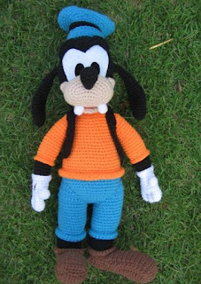 PATRON GRATIS GOOFY | MICKEY MOUSE AMIGURUMI 363