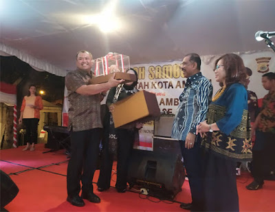 Pemkot Ambon Berikan Apresiasi Kepada Mantan Kapolresta 1 kapolres lama