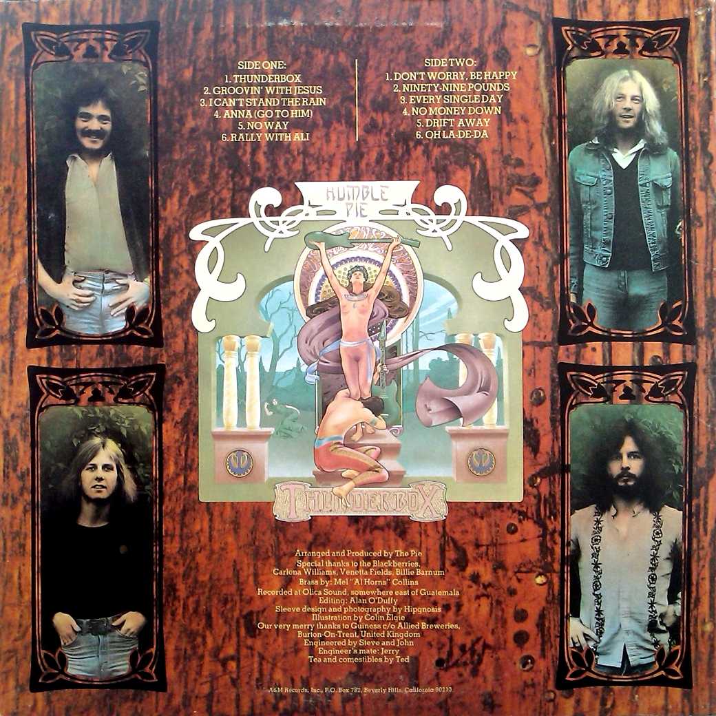 Classic Rock Covers Database Humble Pie Thunderbox (1974)