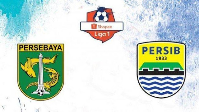 Hasil Pertandingan Liga 1, Persebaya vs Persib Bandung