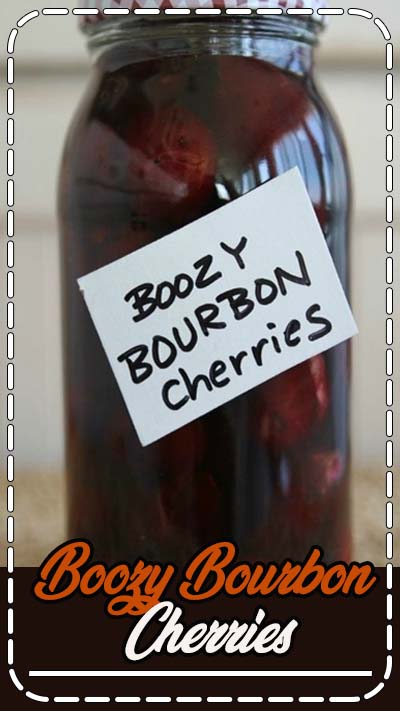 These Bourbon Cherries are perfect for gifting or adding to cocktails.