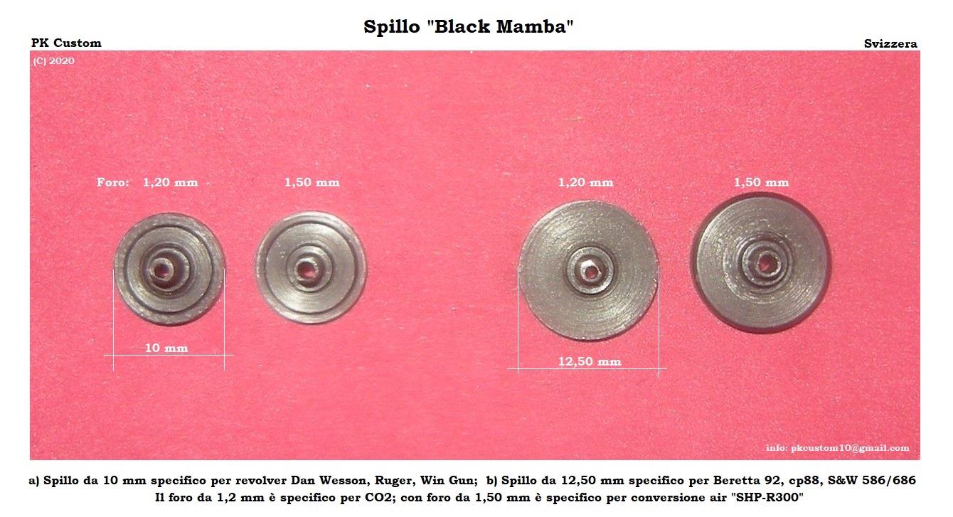 Pk Custom Spillo Maggiorato Black Mamba
