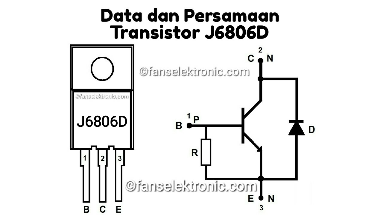 Persamaan Transistor J6806D