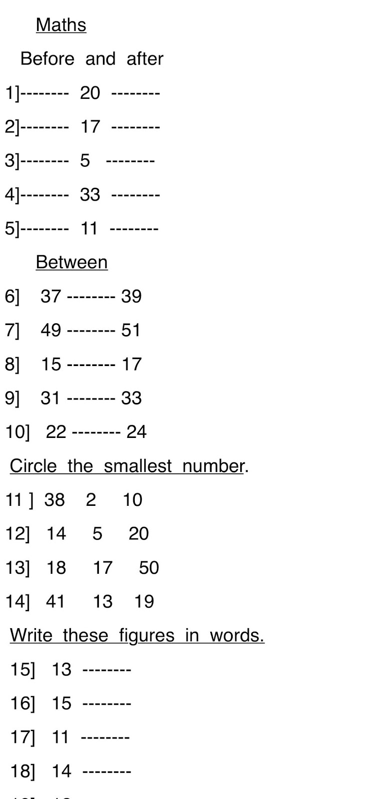 MATHS