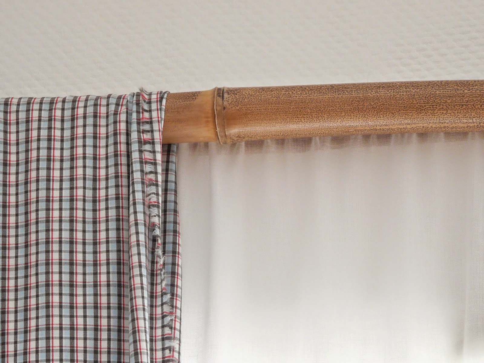 tante cath le blog ! tringle à rideaux en bambou