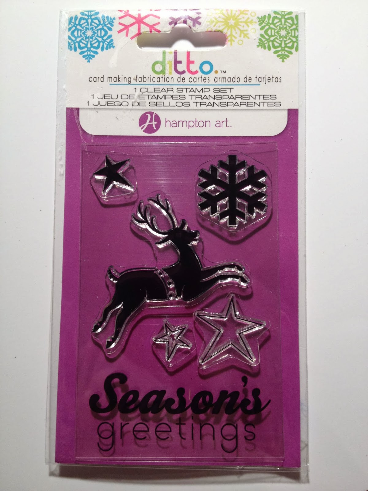 Paper Trey Ink Fancy Flakes Dies Hampton Art Season s Greetings