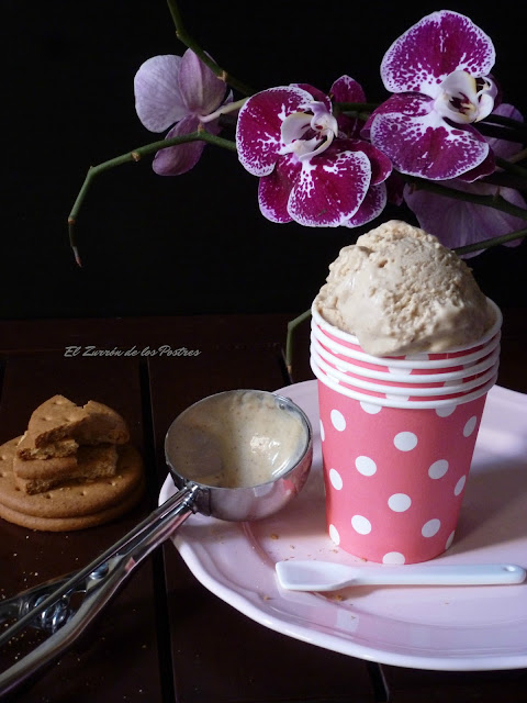 Helado De Galletas Digestive
