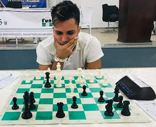 Colombiano Daniel Ruiz es el nuevo lider del ajedrez internacional en La Vega 