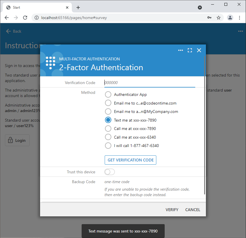 Code On Time: Displaying Modal Form Views