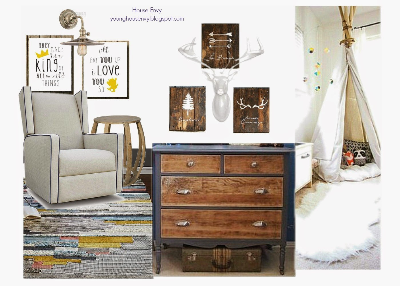 House Envy King Of ALL The Wild Things, Nursery Designed For "The Baby"