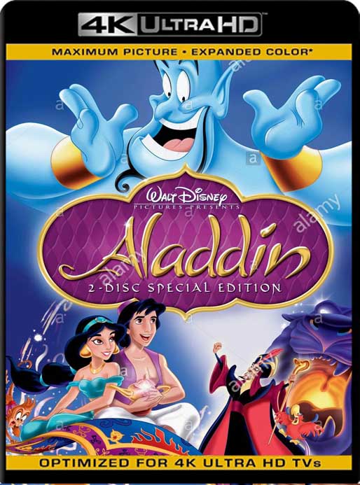 Aladdin (1992) 4K 2160p UHD [HDR] Latino [GoogleDrive]