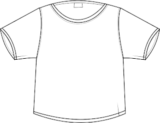 Poleras para colorear - Imagui