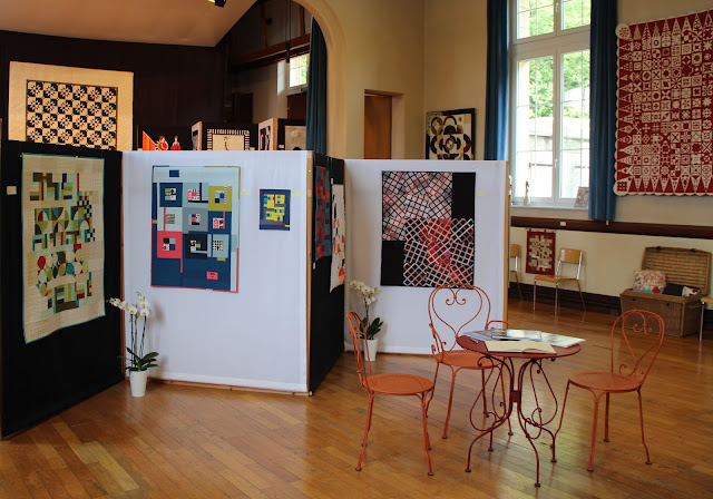 Exposition de quilts - Patchmania 2017 à L'Abbaye - Vue d'ensemble