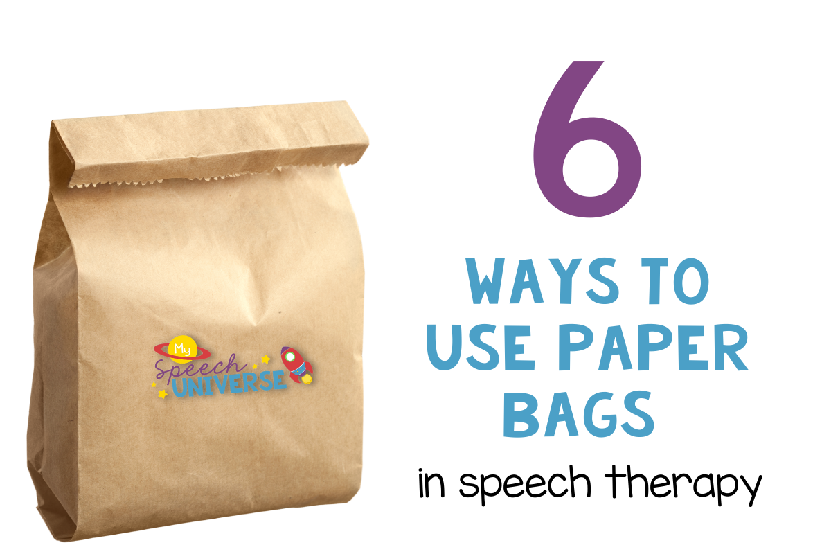 6 Ways to use Paper Bags in Speech and Language Therapy My Speech