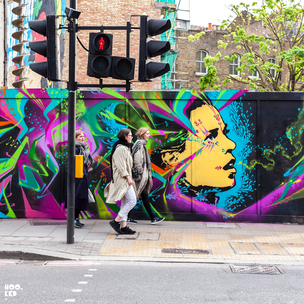 Colombian Street Artist Stinkfish returns to London