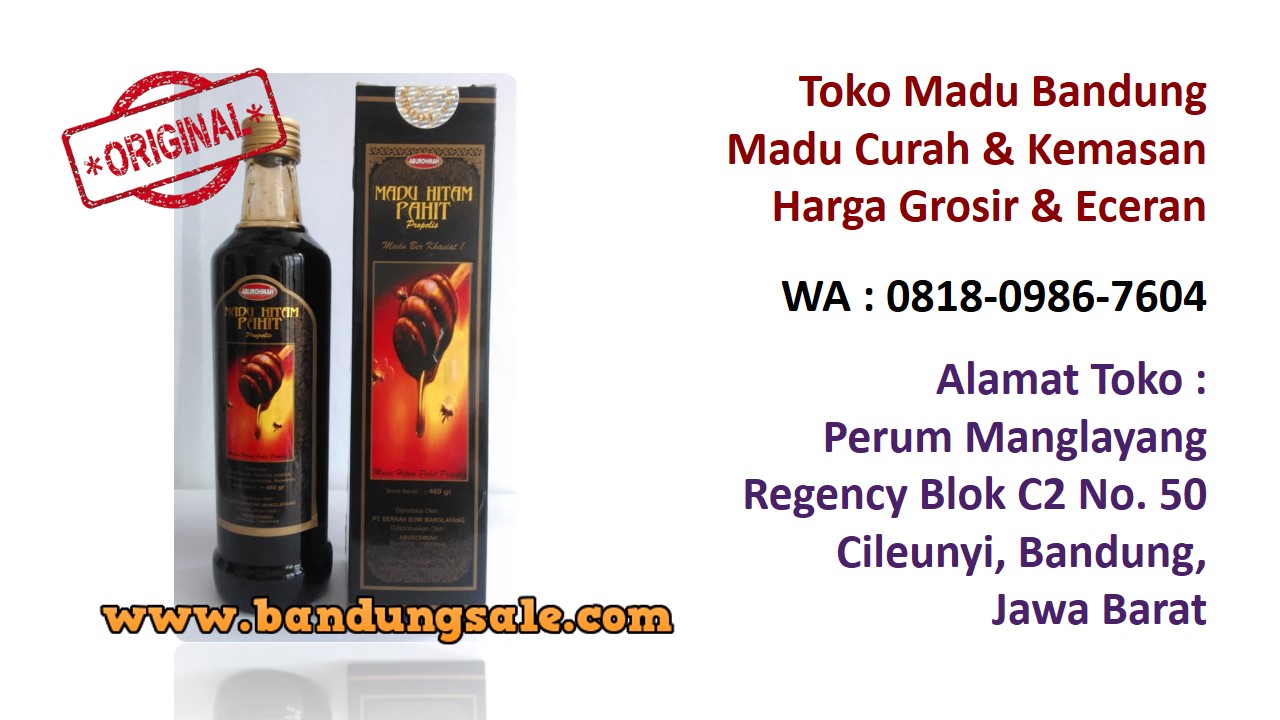 Jual madu hutan odeng bandung murah. WA : 0818-0986-7604 Supplier-madu-asli-liar-bandung-murah