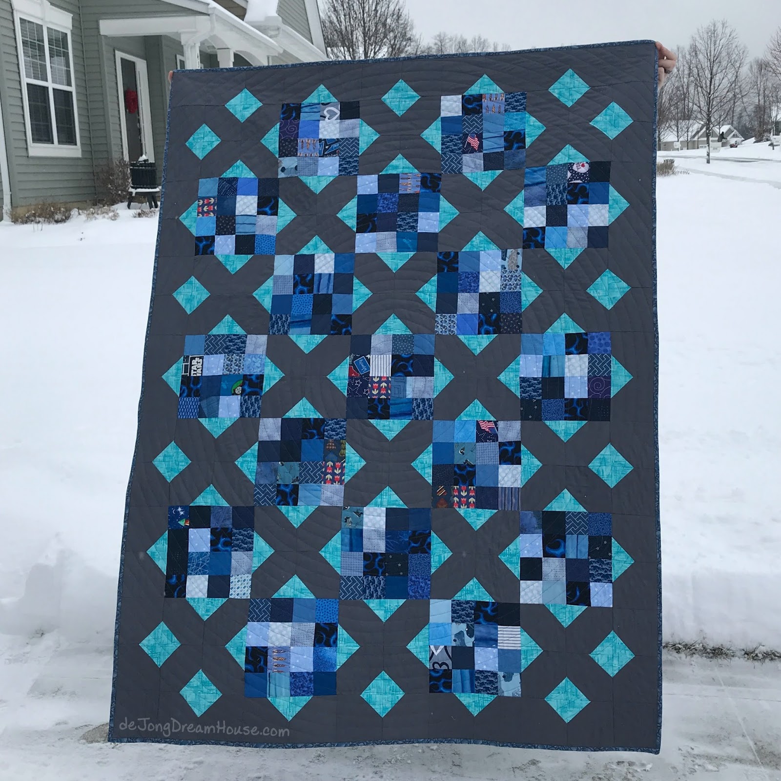 de Jong Dream House Quilt 99 Good Night Irene