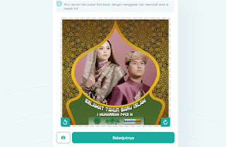 cara membuat twibbon tahun baru islam dengan twibbonizecom 3- kanalmu