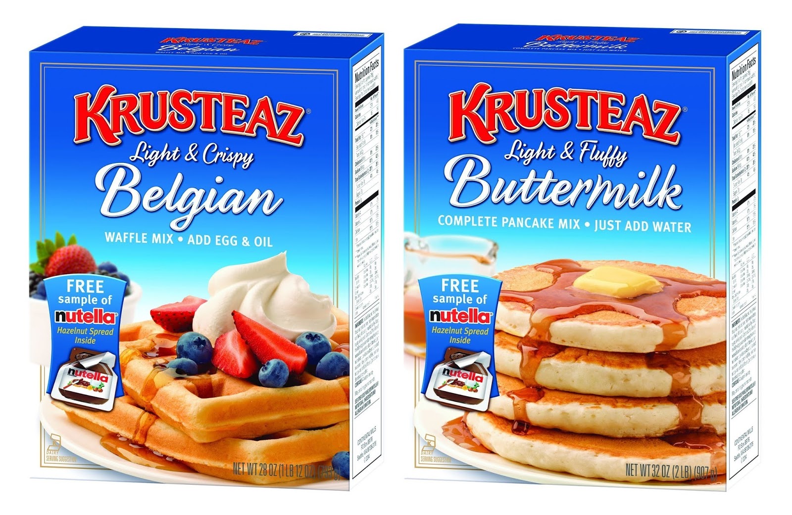 Krusteaz Pancake or Waffle Mix 50 Cents Each (Save 75%! 