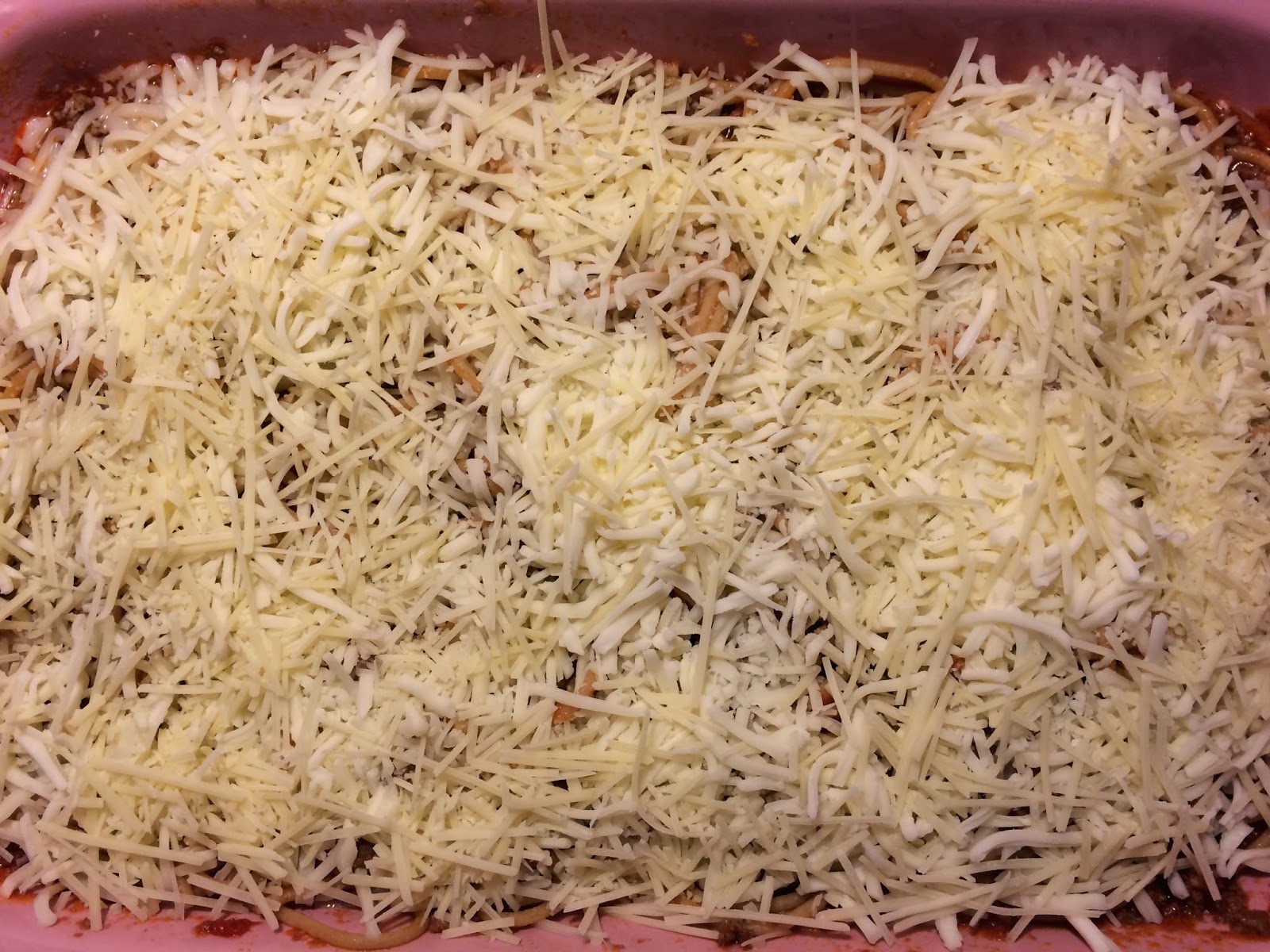 LIFE is better in PINK: Baked Spaghetti