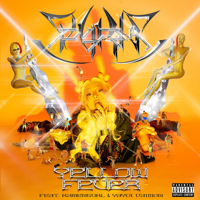 Pyra, Ramengvrl, YAYOI DAIMON — "yellow fever" Pyra, Ramengvrl, YAYOI DAIMON — "yellow fever"