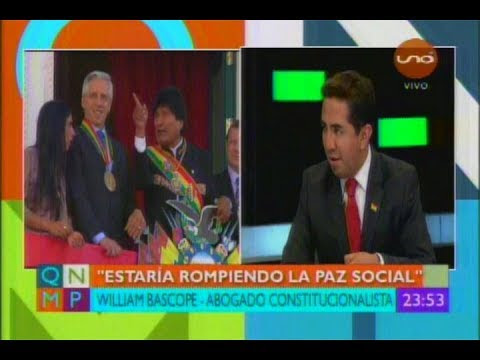 DR. BASCOPÉ RESPONDE JURÍDICAMENTE AL M.A.S. SOBRE SU INTENTO DE REPOSTULAR A EVO MORALES EL 2019