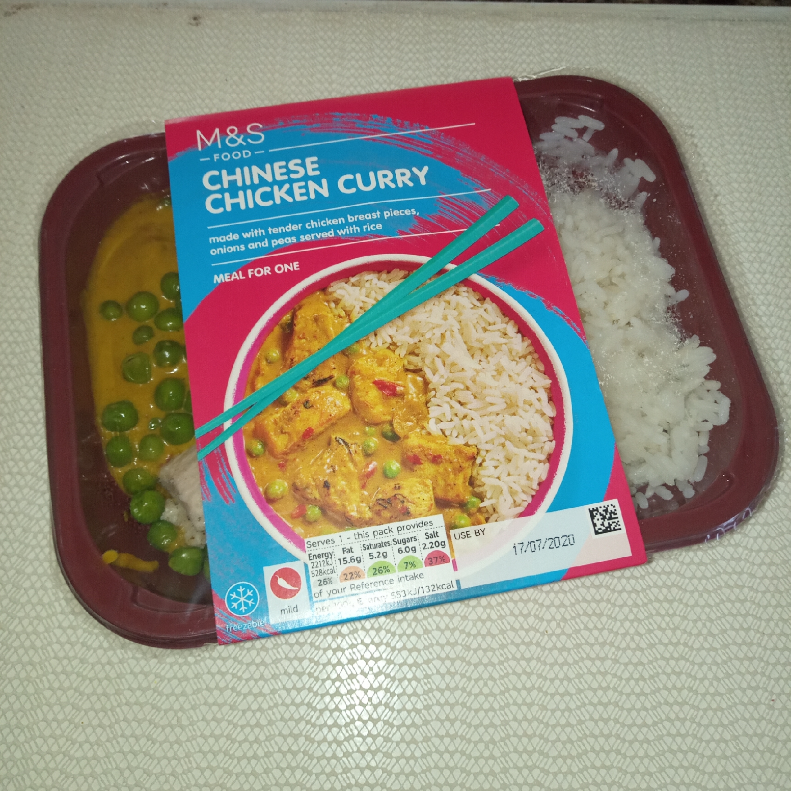 Supersupergirl S Food Reviews Review M S Marks And Spencers Chinese Chicken Curry