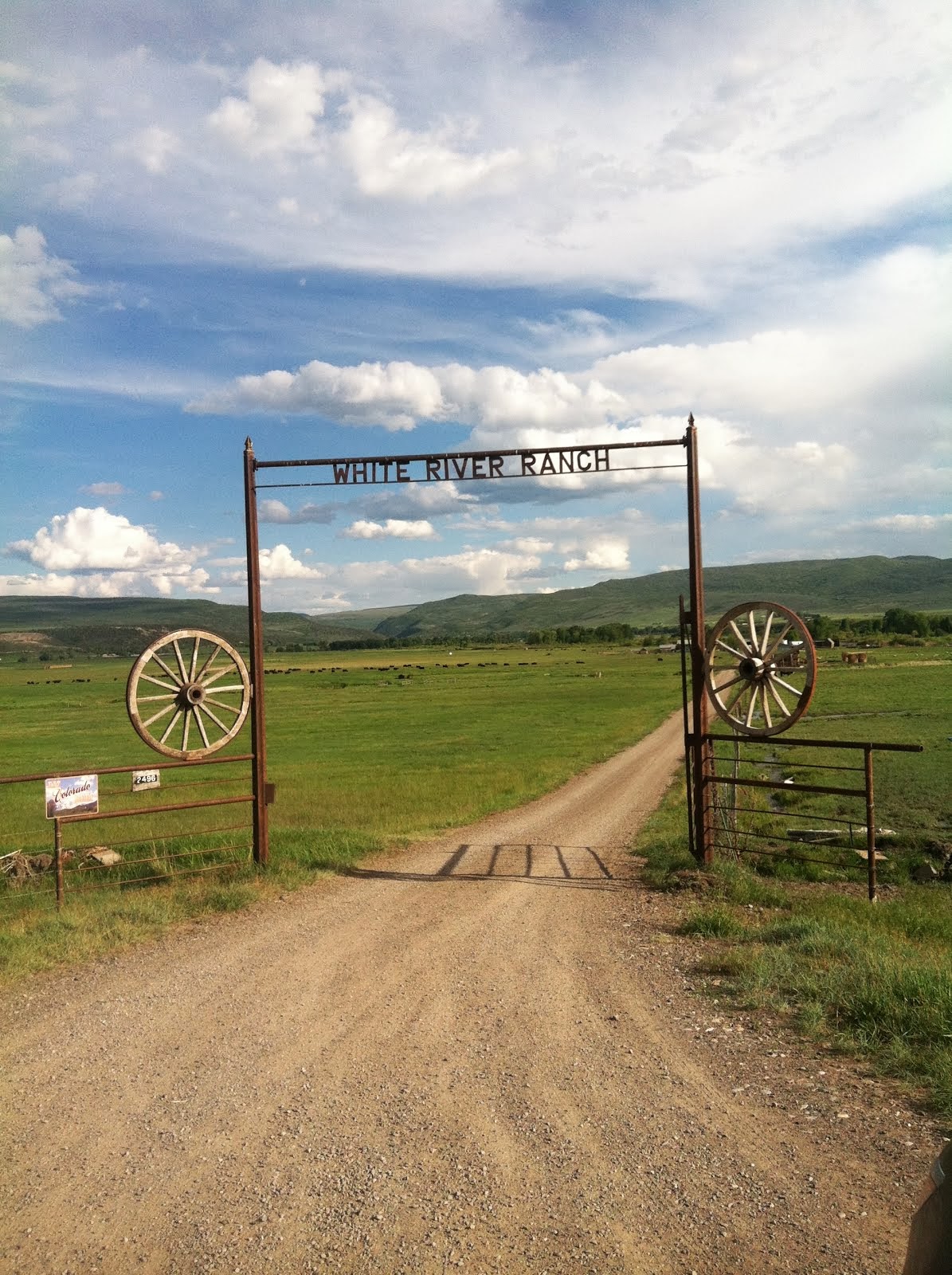 DIAMOND G CATTLE CO. White River Ranch Colorado