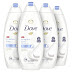 Dove Body Wash For Sensitive Skin and Eczema-Prone Skin Fragrance Free and Sulfate Free Ultra-Moisturizing for Dry, Itchy Skin 22 oz 4 Count