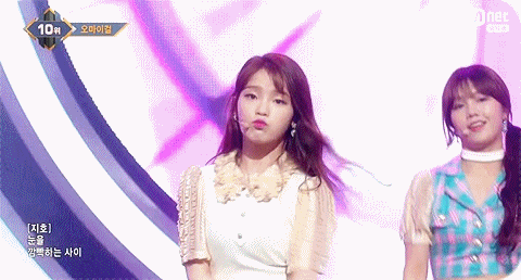 오마이걸 20170511 엠카운트 다운 무대.gif | 인스티즈