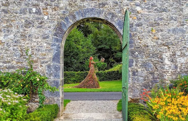 Entrance to the Walled Garden at Adare Manor on an Irish Road Trip