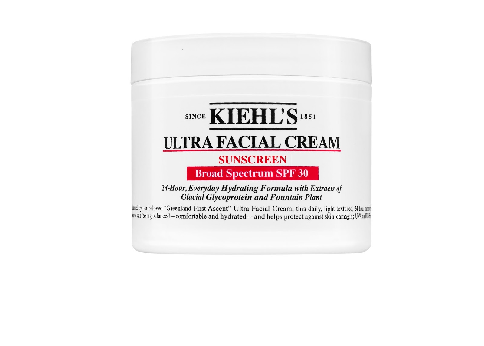 Kiehl's Ultra Facial Cream Now with SPF 30 NYC, Style & a little Cannoli