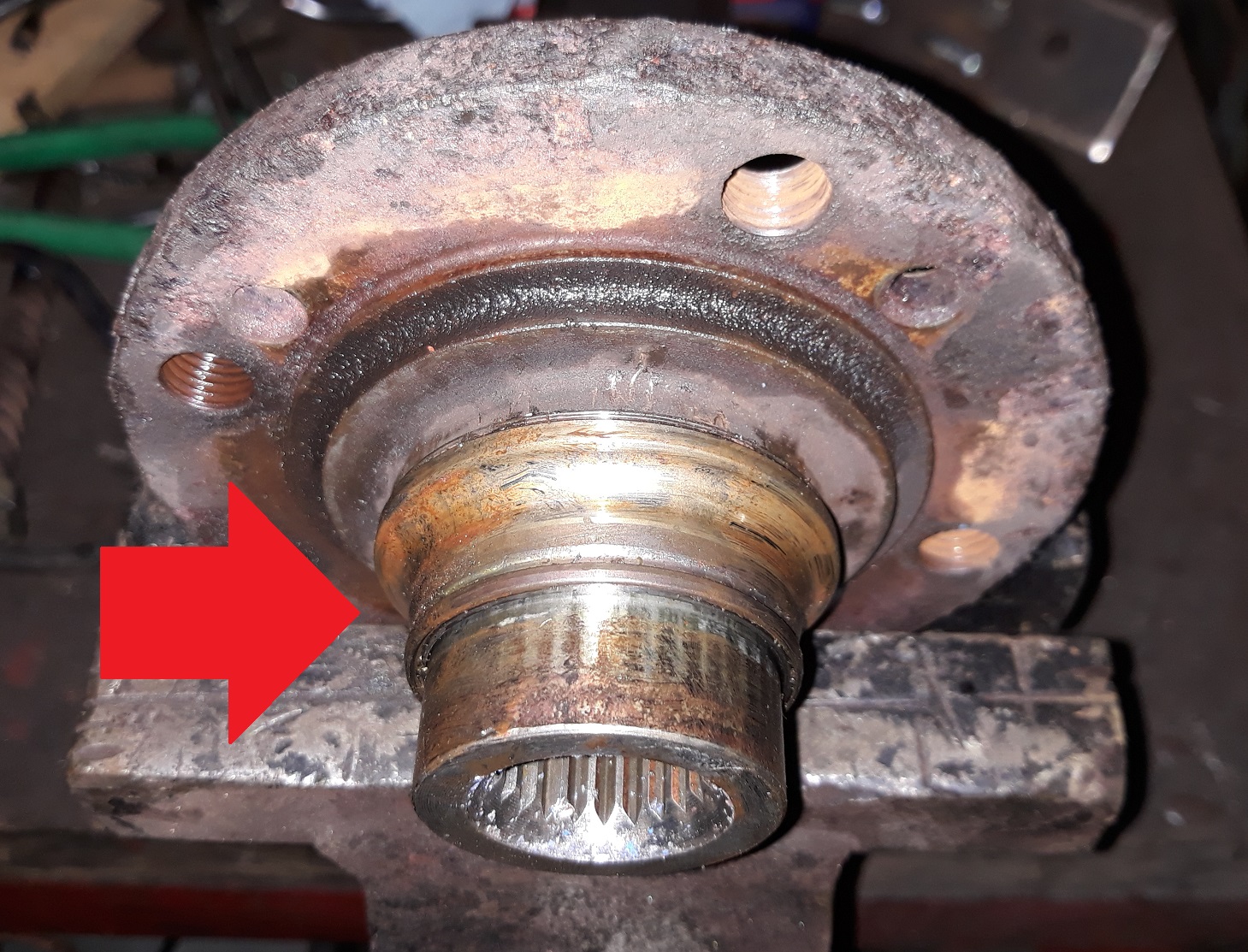 Schlagzeilenkäfer: Spezialpassat Radlager Reparatur 2. Akt