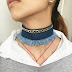 Jeans chocker necklaces