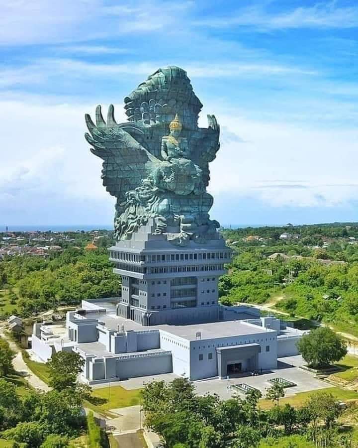 Hindu Religion and Culture IndonesiaStatue(Idol)of Lord Vishnu and Garuda