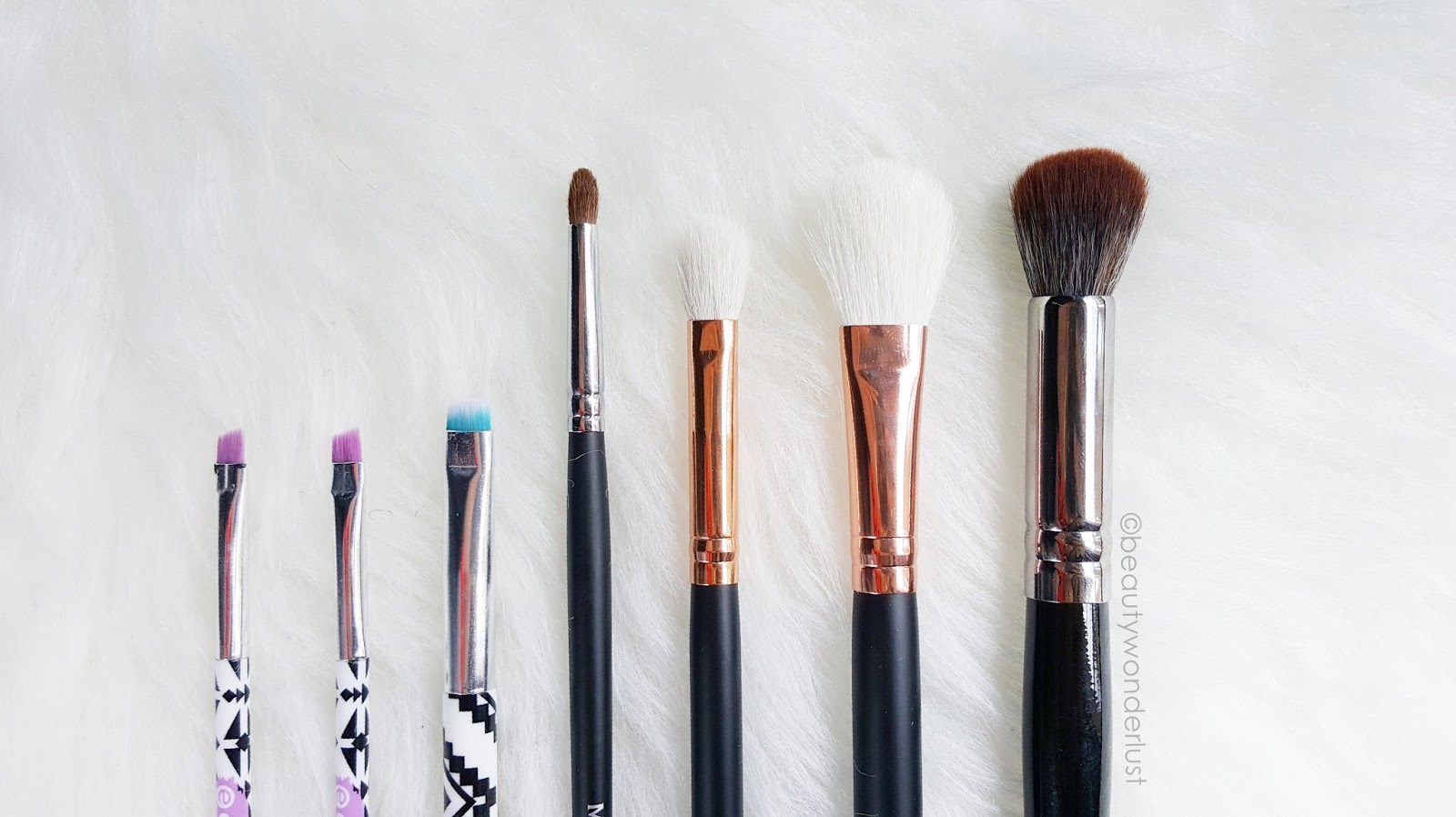 Morphe Brushes E8, R31, R33, M149 , Essence Eyebrow brush, Essence