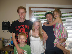 5 of the 8 Carhart grandkids at the pool.  Tarryn and Austin are away, Katie Rae's pic is above. ..