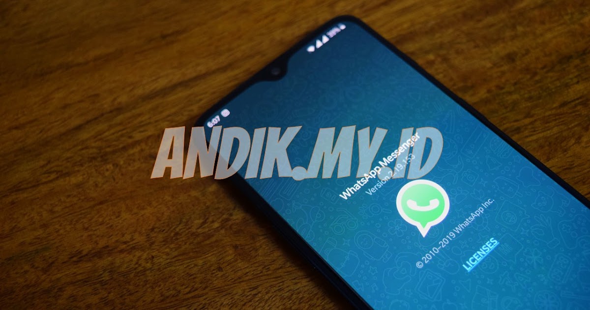 Cara Download Dan Update Whatsapp Android Tanpa Playstore Andik My Id