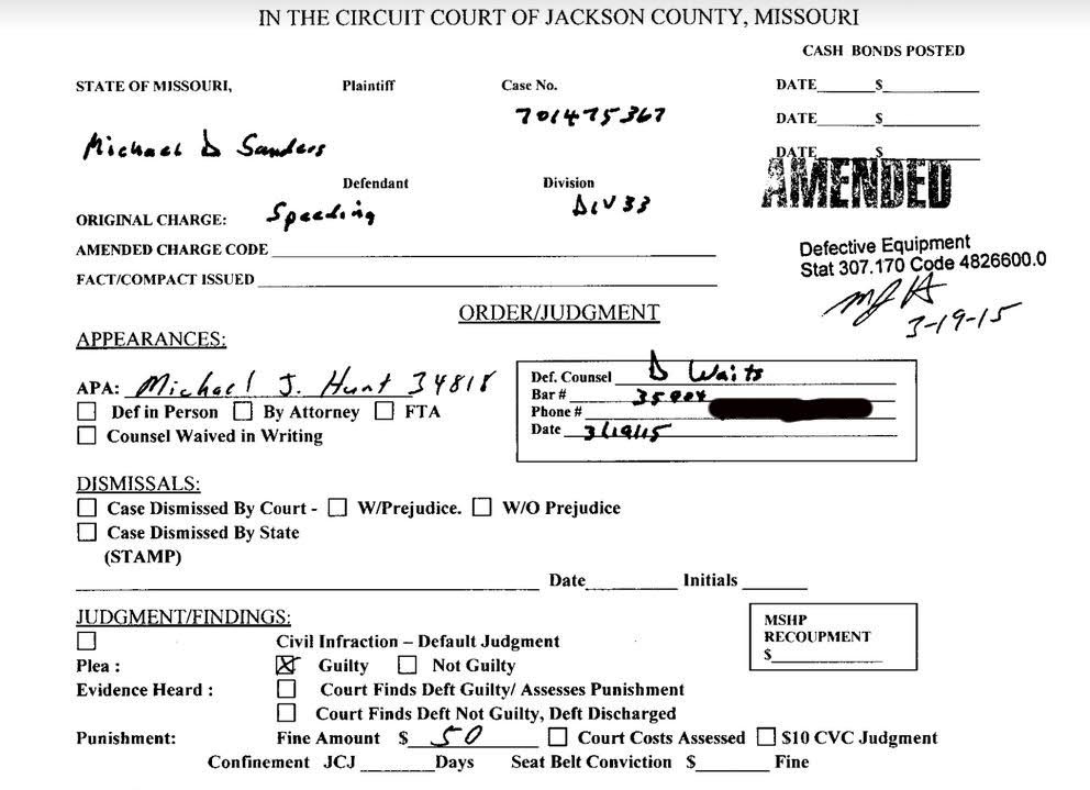 TKC EXCLUSIVE!!! JACKSON COUNTY TRAFFIC TICKET POLITICAL PRIVILEGE