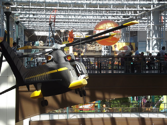 LEGO helicopter Mall of America