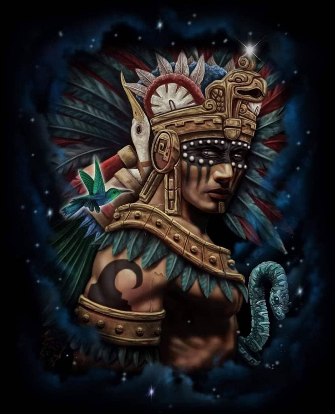 El nacimiento de Huitzilopochtli El nacimiento de Huitzilopochtli