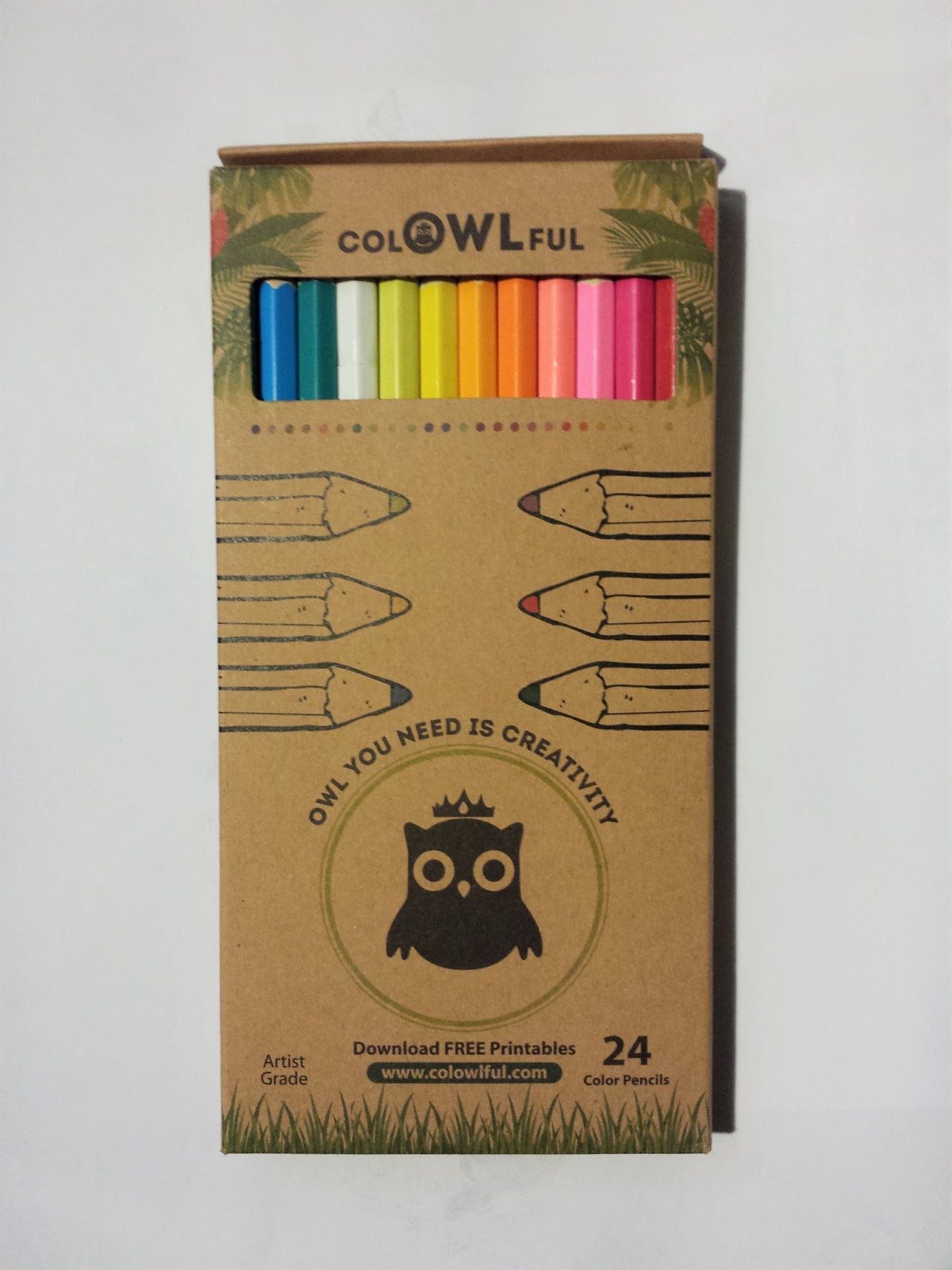 Windstruck Colowlful Eco Friendly Color Pencils